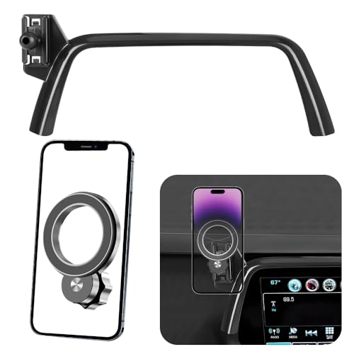 JIEZMO Car Magnetic Phone Mount for Chevrolet Chevy Camaro 2016 2017 2018 2019 2020 2021 2022 2023 2024 Auto Interior Accessories Best Cellphone Holder Cell Phones Navigation Charging Screen Stand