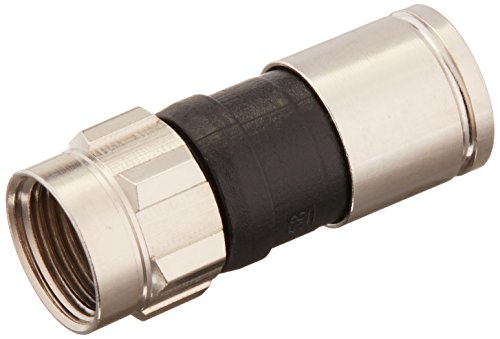 PPC EX6PLUS RG-6 Snap & Seal Outdoor Compression Connector, Comcast, DTV & Dish Approved, 50 Piece