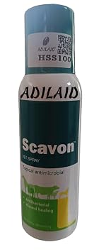 Scavon Vet Spray Topical Antimicrobial for Wounds & Cuts 100 ml Pet First Aid Kit (1 Pieces)
