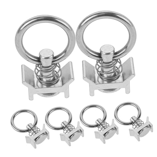 Soporte de inoxidable con anillo para evitar caídas de carga en mudanzas 7