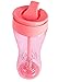 Trimr Duo Classic Protein Shaker Bottle, 24 oz. (Coral)