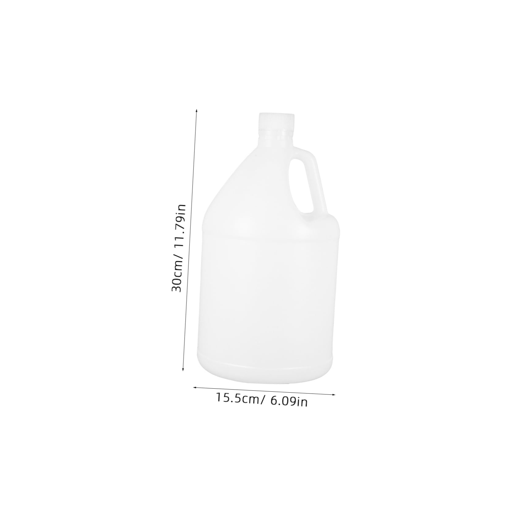 STOBAZA 1 Gallon Sealed Plastic Bucket Outdoor Storage Container for Liquids Chemicals Sealed Jar