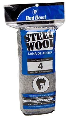 Image of Red Devil 0317 Steel Wool, 4 Extra Coarse, (Pack of 96)