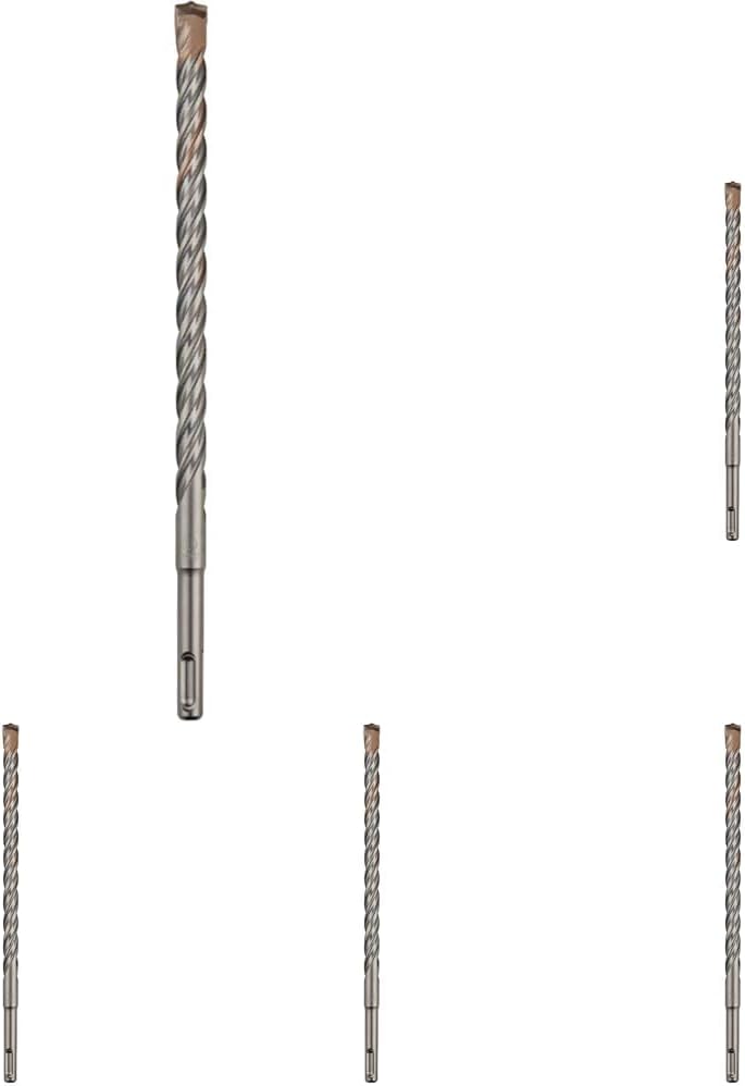 DeWalt DW5439 1/2" x 10" x 12" Rock Carbide SDS Plus Hammer Bit (Pack of 5)