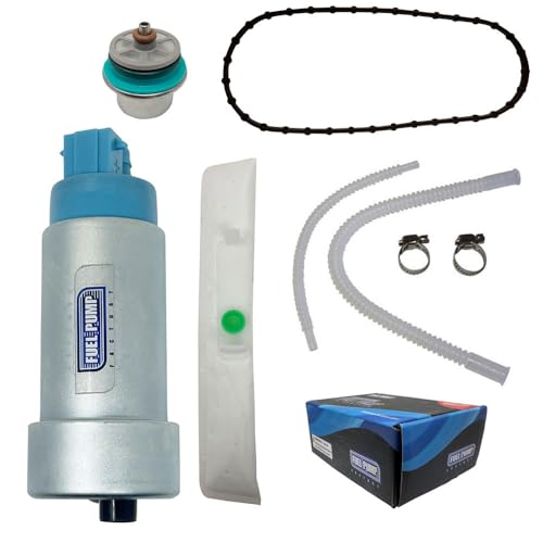 Fuel pump W/Seal and Regulator for Harley Davidson 08-19 Electra Glide, Road Glide, Road King, Street Glide, Ultra Limited by Fuel Pump Factory