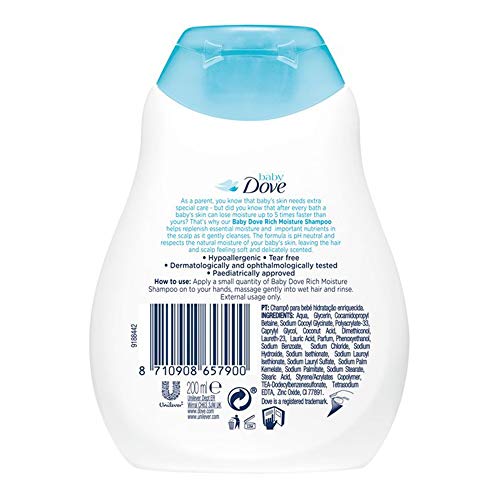 dove children's shampoo