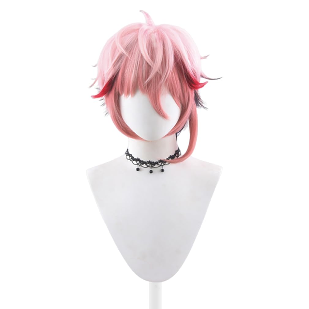 YouTuber VTuber にじさんじ セラフ・ダズルガーデン 風 Cosplay wig コスプレウィッグ かつら 仮装 コスチューム 文化祭 学園祭 イベント 二次元