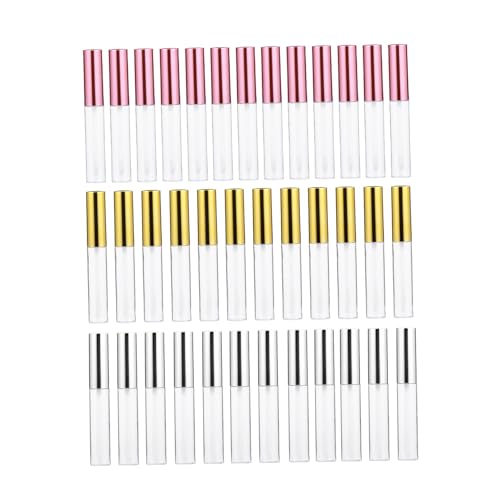 Flacons de gloss vides plastique tube à lèvres rechargeable Healvian