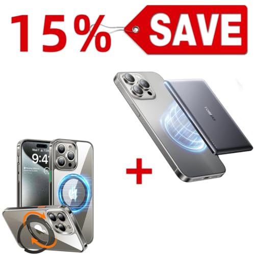 TORRAS 5,000mAh MiniMag Power Bank — Buy Together to Save 15%