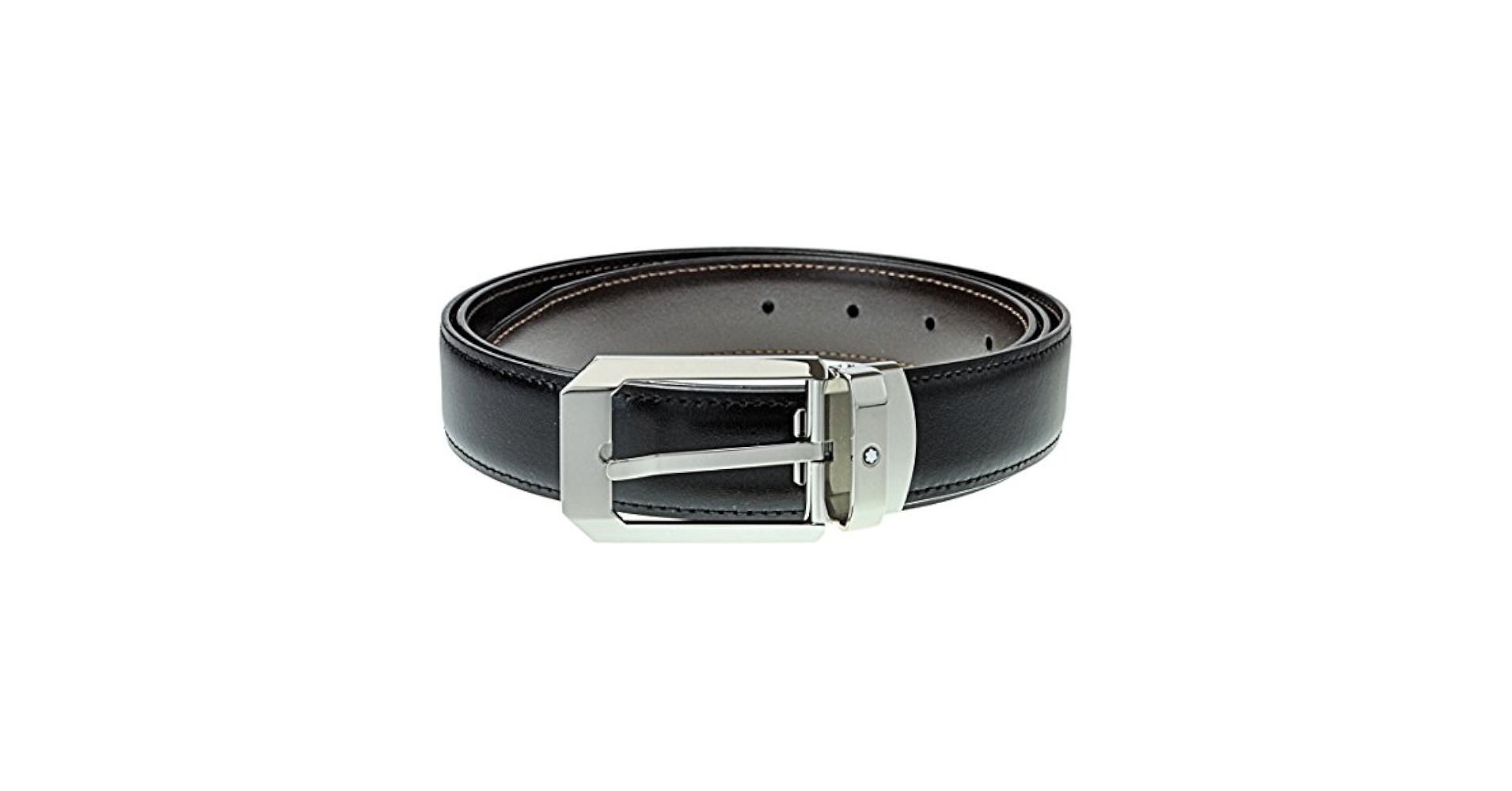 MONT BLANC CLASSIC LINE ベルト Montblanc Adult's Classic Line Belt, Black, 120 at Amazon
