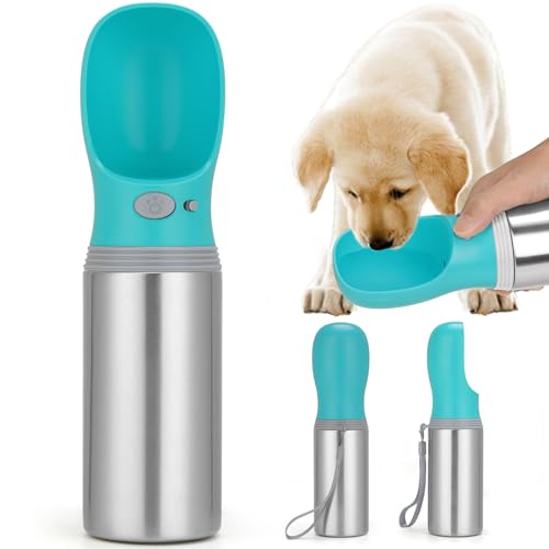 Portable Dog Water Bottle, 14 OZ,...