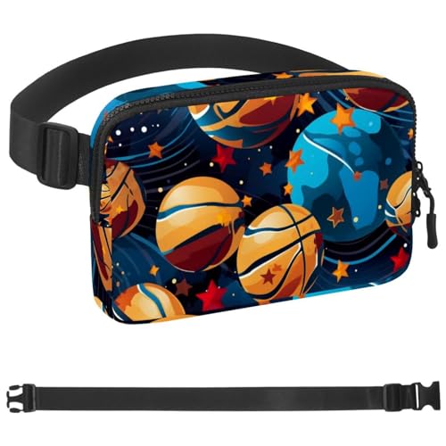 Riñonera para correr con bolsillo elástico antirebote cinturón de baloncesto unisex