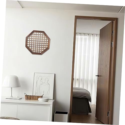 Fenêtre artificielle en bois décorative Mikikit style rustique - 3