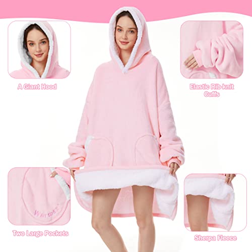 Wearable-Blanket-with-Plush-Pockets-Oversized-Sherpa-Thick-Warm-Hoodie-Blanket-Big-Sweatshirt-Gifts-for-Women-Men-Puppy