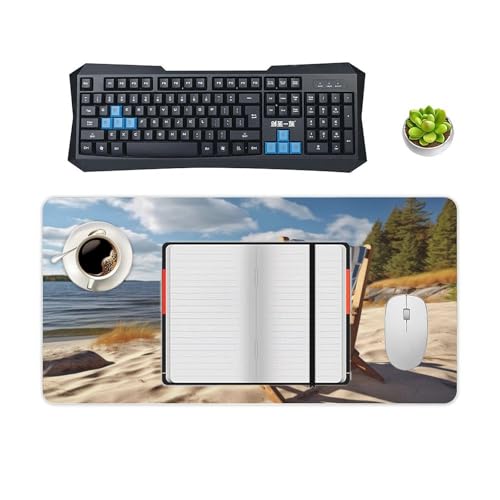 Protector para Escritorio con Mouse Pad 24x12 Antideslizante miniatura 4