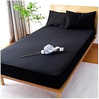 Amazon｜Maru Living ボックスシーツ シングル 綿100【日本ナノ白金