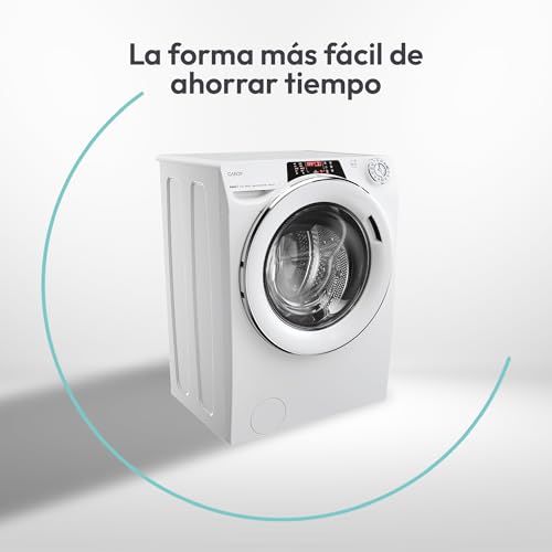 Miniatura 9 de Candy Rapido Ro16106dwmct 1-S Lavadora 10 Kg, 1600 Rpm, Pantalla Smart Text, Panel Smart Touch, Wi-Fi, Snap Wash, 16 Ciclos, 9 Rápidos, Motor Inverter Speed Drive, Función Vapor, 78 Db, Blanco