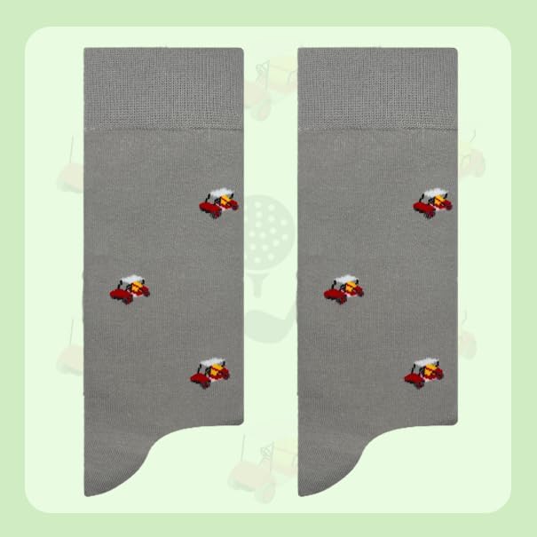 Golf Socks - Funny Golf Gifts for Men Women Gift Socks for Sports Fans Players and Lovers Gifts Box Ready for Present - Image 3
