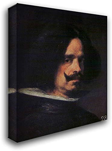 Self Portrait 20x22 Gallery Wrapped Stretched Canvas Art by Diego Rodriguez de Silva y Velazquez
