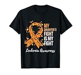 My Daughter’s Fight Is My Fight Leukemia Awareness T-Shirt