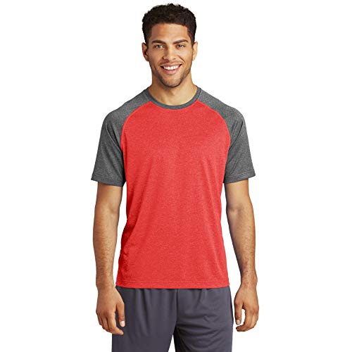Sport-Tek Heather-On-Heather Contender Tee F20