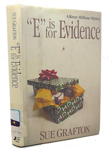 E Is for Evidence 1ST Edition B000UDH816 Book Cover