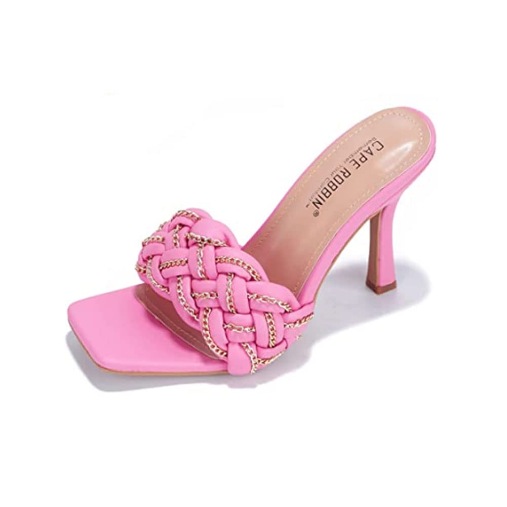 Cape Robbin Stiletto High Heels 10 Pink