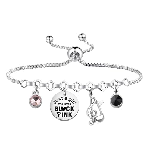 SEIRAA Korean Music Lover Bracelet Korea Music Jewelry Korean Group Gift (JustAG Bracelet)