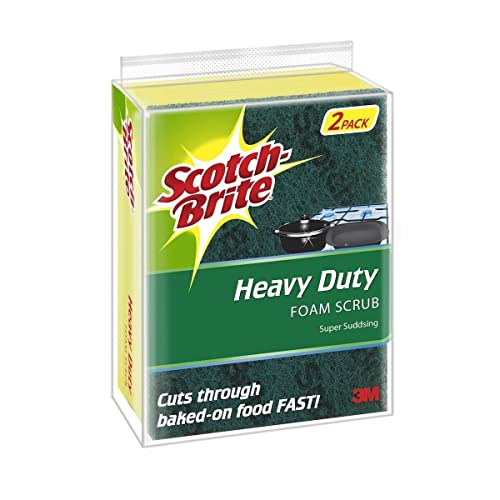 Scotch-Brite Heavy Duty Scourer Sponge Pack of 2