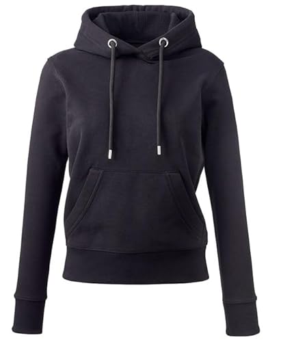 Anthem Women's Hoodie Hooded Sweatshirt, Black, L