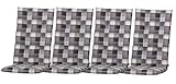 sofa polstern schaumstoff MATERIAL - Unsere Hochlehner Auflagen mit den Maßen ca 120 x 48 x 6 cm bestehen aus Bezug: 100% Baumwolle, Schaumkern: 100% Polyurethan, Vliesummantelung: 100% Polyester