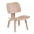 Modway EEI-510-NAT Fathom Mid-Century Modern Molded Plywood Lounge Accent Chair in Natural