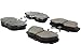 StopTech 309.04930 Sport Brake Pads with Shims