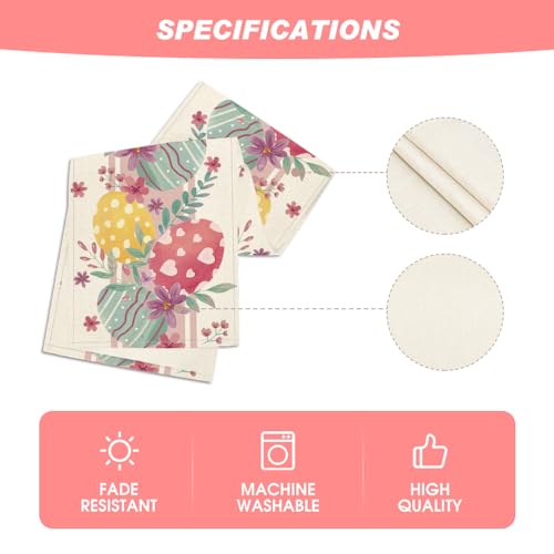 Artoid-Mode-Eggs-Eucalyptus-Easter-Table-Runner-Seasonal-Heart-Flowers-Spring-Kitchen-Dining-Table-Decoration-for-Home-Party-Decor-13×72-Inch Artoid Mode Eggs Eucalyptus Easter Table Runner Seasonal Heart Flowers Spring Kitchen Dining Table Decoration for Home Party Decor 13×72 Inch