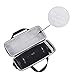 MASiKEN Hard Carry Case for JBL Xtreme 3/JBL Xtreme 2 / JBL Xtreme Portable Bluetooth Speaker, Carrying Storage Protective Bag, Fuzzy Lining, Ultimate Protection(Black)