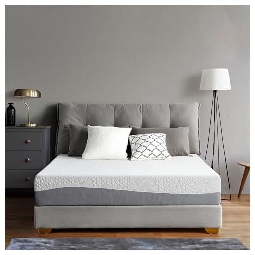 Olee Sleep 10 in Aquarius Memory Foam Mattress Full 10FM02F