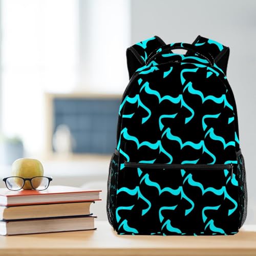 Sac à dos de voyage décontracté orque pour sorties et lycée - 5