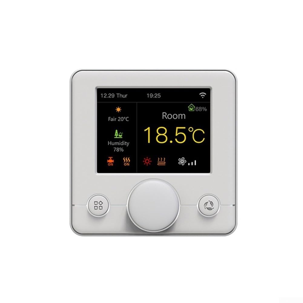 Termostato Smart per tuya App per Riscaldamento Termostato Smart(Gas Boiler.White)