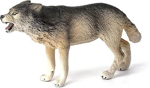 schleich WILD LIFE | Wilk 14821 | Szczegółowa figurka zwierzęcia | Zabawka zoo | Prezent dla dziewczynek i chłopców | Figurka do zabawy od 3 lat | 10 × 2 × 5 cm