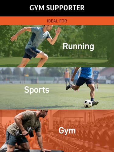 Image of DAMENSCH Activewear Supporter for Gym, Premium Microfiber Blend for Men Workout, Quick Dry, Moisture Wicking Supporter for Cricket, Gym, Running, Sports Underwear for Men