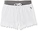 U.S. Polo Assn. Girls' Lace Pull-On Short with Scallop Lace Trim