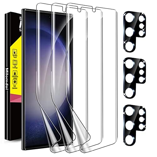 Milomdoi [10 in 1 for Apple iPhone 14 Pro Max Case Clear with 3 Pack Screen Protector Accessories 3 Pack Camera Lens Cover Protective Slim Thin Cute Phone Cases Compatible with MagSafe Women Men