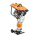 VEVOR Jumping Jack Compactor, 6.5 HP Vibratory Rammer Fuel-Powered 196 cc Engine Tamper, 3600 lbs Impact Force, 26