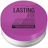 Maybelline New York Fixier-Puder, Lasting Fix Loose Setting Powder, Mattierend und langanhaltend, Transparent