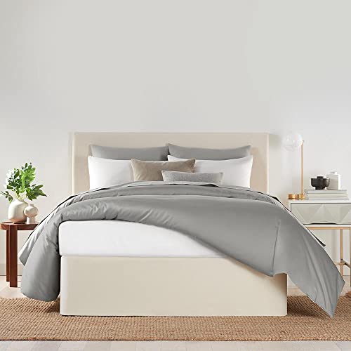 Standard Textile Circa Bed Wrap, Modern Bed Skirt Alternative With Bamboo Core, Ivory, Queen #TOP1