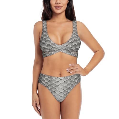 Maillot de bain deux pièces push-up pour galber la poitrine en été