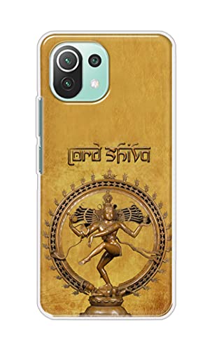 Image of PRINTFIDAA Lord Shiva As Nataraj Printed Designer Hard Case for Mi 11 Lite / 11 Lite 5G NE Back Cover -(e) RPM1004
