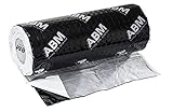 ABM Xtreme CALIDAD Y MARCA: Las alfombrillas antivibración ABM son productos de alta calidad para la protección contra el ruido de coches, yates y máquinas. Una capa de butilo de alta calidad, además recubierta con una capa de aluminio sólido y grueso, mejora significativamente la acústica y reduce el ruido. El índice kPi es de 0,34