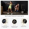 Garmin Venu 4, 41mm, Advanced Health and Fitness GPS Smartwatch, Bright and Colorful Display, Built-in Flashlight, 10 Days of Battery Life, Lunar Gold with Bone Silicone Band