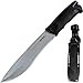 Tanto Knife - Tactical Knife Sharp - Japanese Tanto Fixed Blade Survival Knifes with Sheath - Full Tang Combat Belt Boot Knives - Best for Camping Hiking Survival Samurai - Hunting Knife 2787
